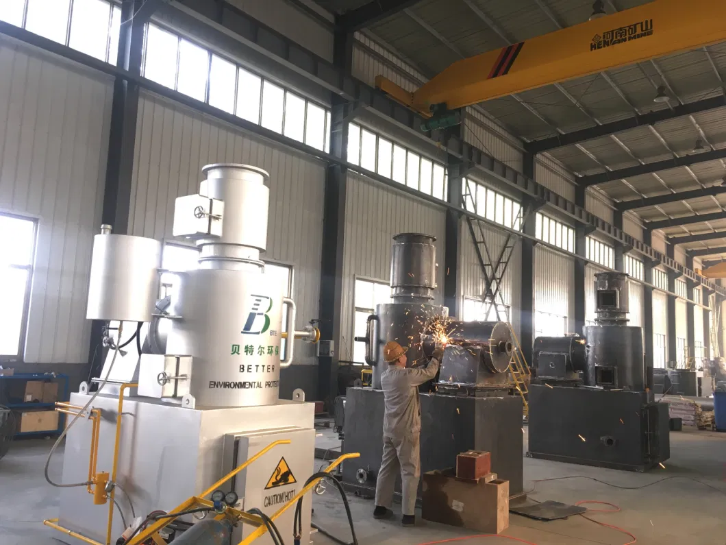 China Manufacture Semi-Automatic Municipal Waste Incinerator Furnace